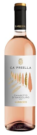 Lamberti CA' PREELLA Chiaretto di Bardolino DOC - Vino Rosato, 750 ml