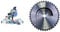 Bosch Professional Paneelsäge GCM 12 SDE (Sägeblattdurchmesser: 305 mm, inkl. 1x Kreissägeblatt, im Karton) + Kreissägeblatt Optiline Wood (für Holz, 305 x 30 x 2,5 mm, 40 Zähne, Zubehör)