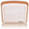 Klippsi® Sac de congélation réutilisable en silicone de 3 l - Résistant à la déchirure, à la chaleur et au froid - Anti-fuite - Passe au lave-vaisselle (abricot)