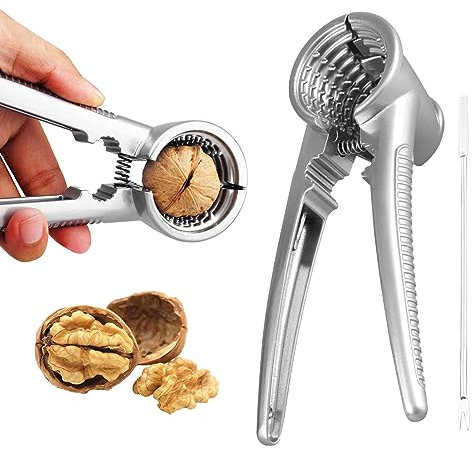 Mixoro Cascanueces Forma cónica Cascanueces Pesados con Asas ergonómicas para Todas Las nueces Accesorios Cocina