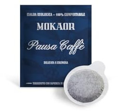 Mokaor caffè cialda ESE44 Pausa Caffè 200 pezzi