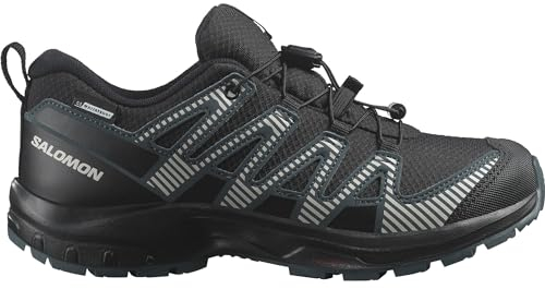 Salomon Unisex Xa Pro V8 Climasalomon Waterproof Hiking Shoe, Schwarz, 38 EU / 5 UK