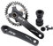 ENGWE MTB Mountainbike-Kurbelgarnitur, hohl, integrierte Kurbelachse, modifizierte Einzelscheiben-Kurbel (36T)