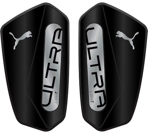 PUMA Unisex ULTRA Light Sleeve Schienbeinschoner, PUMA Black-PUMA Silver, S