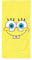 SpongeBob SquarePants Strandtuch mit großem Gesicht, offizielles Lizenzprodukt, 76,2 x 152,4 cm