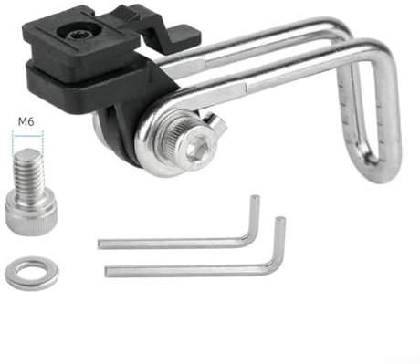 For TREK Bike Front Fork Led Light Bracket Securely Mount For Cateye, For Blackbird, For Enfitnix Lights (B03B08)