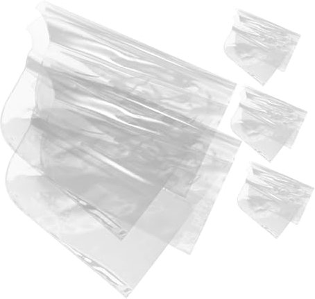 Alipis 5 Stück Kleiderbeutel Wiederverwendbar Froher Müllsack Transparente Boxen Extra Große Aufbewahrung Großmaschiger Wäschesack Kleidungsstück Seesack Abdeckung Tragetasche