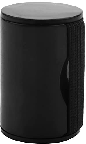 Asyduey Guitar Ukulele Sand Shaker Rhythm Ring Maraca Cabasa Wear on Finger Ukulele Accessories Black