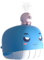 Juguete De Baño con Spray De Agua En Forma De Ballena,Juguetes Divertidos De Ballena Eléctrica - Juego Acuático Infantil para Piscina, Exterior Y Ducha Familiar En Verano