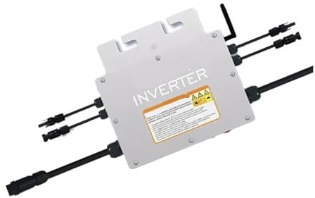 onduleur solaire grid tie micro inverter Onduleur solaire 600 W, 700 W, 800 W, 1000 W, raccordé au réseau, étanche IP65, entrée 20-60 V, sortie 110 V, 230 V, avec Wi-Fi, convertisseur à onde sinusoïda