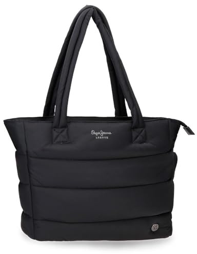 Pepe Jeans Aura Freizeitrucksack aus Polyester mit breiten, verstellbaren Schultergurten und einer Fronttasche von Joumma Bags