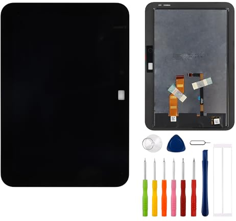 E-YIIVIIL Replacement Display Compatible with Echo Show 8 3rd Gen R85SD6 8 Inch LCD Display Touch Screen Assembly with Tools Black