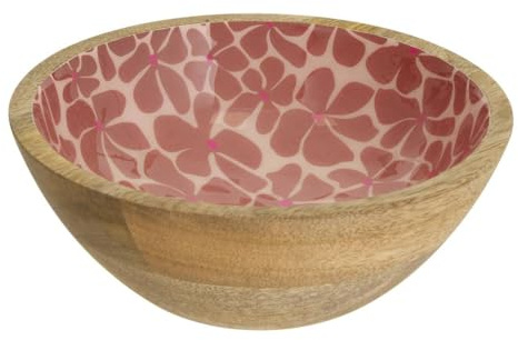 ATMOSPHERA CREATEUR D'INTERIEUR - Insalatiera inaya d19cm in terracotta e mango