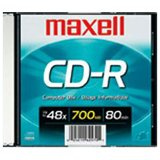 Maxell 625151 blank CD CD-R 700 MB 15 pc(s) - CD-RW virgin (CD-R, 700 MB, 15 pc(s), 80 min, 32x)