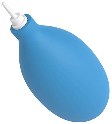 EZY DOSE Hearing Aid Blower, Clears Moisture and Ear Wax, Helps Improve Sound Quality, Help Prevent Hearing Aid Repairs, Easy to Use and Convenient for Travel, Blue, BPA Free