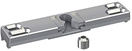 Balkontürschnäpper aus Metall mit Anhänger für Verschiedene Profile Brügmann/VeKa