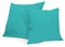 Rollmayer Deko-Kissen Kissenhülle Kissenbezug Sofakissen Kollektion Vivid (Türkis 17, 50x50cm)