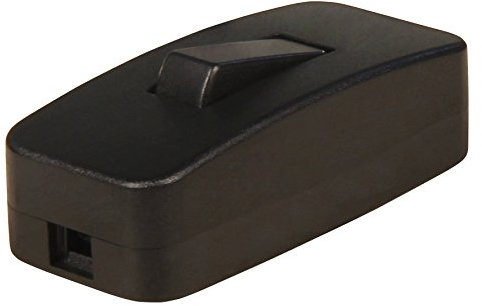 Interrupteur, Noir 250 V/2 A