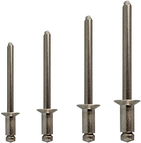 Blindnieten DIN 7337 m. Senkkopf 5,0 X 16 mm Edelstahl A2 (100 Stück) - Popnieten Nieten