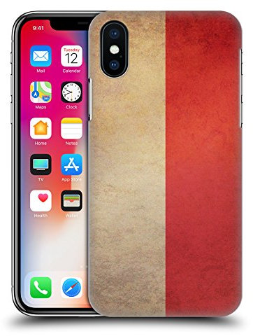Head Case Designs Poland Polisch Vintage Fahnen 6 Harte Rueckseiten Handyhülle Hülle Huelle kompatibel mit Apple iPhone X/iPhone XS