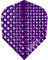 Dart Flights – Raw 75 Dimplex – 75 Mikron – STD – Lila – 5 Sets (15)