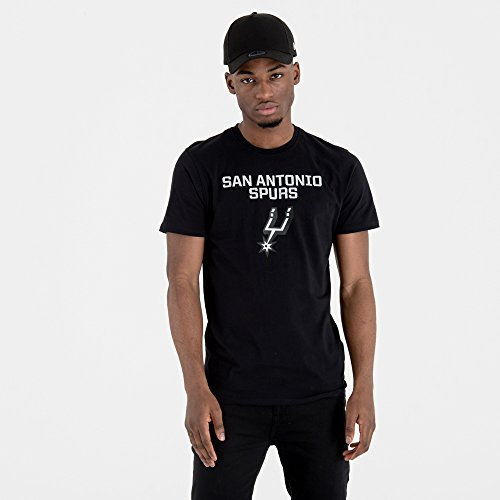 New Era Basic Shirt - NBA San Antonio Spurs Noir