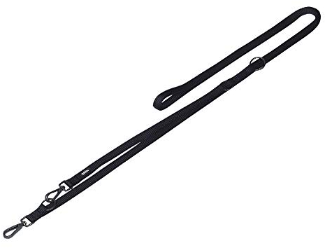 Nobby Führleine Classic Comfort extra lang, schwarz, L: 300 cm, B: 20 mm, 1 Stück