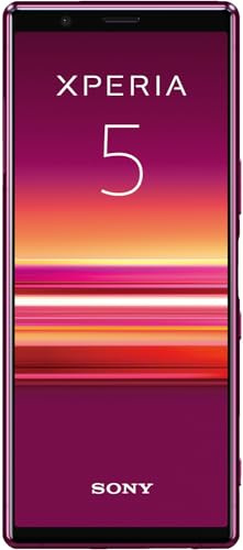 Sony Xperia 5 Bundle, 6.1” FHD+ HDR OLED 21:9 Display, 6GB RAM, 128GB Speicher, Rot + gratis 64 GB Speicherkarte [Exklusiv bei Amazon DE]
