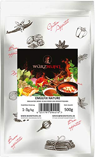Emulgator Mono- und Diglyceride von Speisefettsäuren. Rein pflanzilich, extra fein. EU-Ware! Beutel 500g.