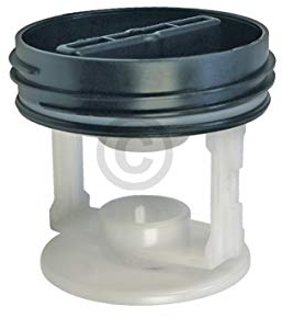 Filtro per lanugine, ricambio per Siemens Bosch come 00182430 Constructa CW61490/12 per pompa di scarico lavatrice