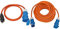 Brennenstuhl CEE 230V Camping-Verlängerungskabel 25m (H07RN-F 3G2,5 in orange) + Brennenstuhl Camping Adapterkabel mit Schutzkontakt-Stecker und CEE-Kupplung (1,5m Kabel in orange, H07RN-F 3G2,5)