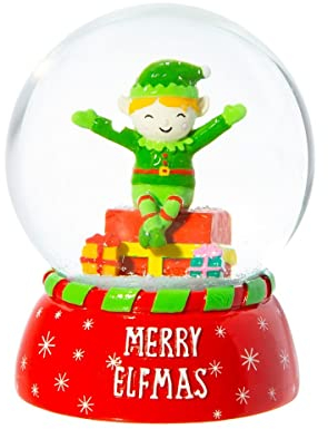 Sass & Belle Merry Elfmas Schneekugel