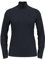 Odlo Damen Langarm Shirt mit Reißverschluss ROY, dark sapphire - black - stripes, M