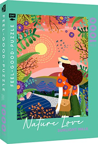 Edition Michael Fischer GmbH Feel-Good-Puzzle 1000 Teile – Nature Love: Sunlight Walk