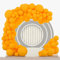 Luftballon Set, 100 Stück Gold Ballon Girlande Verschiedene Größen 45 30 25 15 cm,Gold Ballongirlande Helium Ballons Deko für Verlobung Hochzeit Baby Shower Geburtstag Party Dekoration
