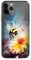 SmartGiftShop British birds Woodland Animals Case OIL Palette Knife Art CLEAR Phone Cover Case Exclusive Artwork for iPhone 13 - Bumble Bee