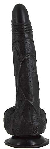 Bad Dragon - Dildo Analplug realistischer Dildo mit Saugnapf Sexspielzeug Unisex vaginal und anal Sextoy Monster Fantasy (Black)