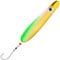 Troutwerk Inline Blinker 22g 7,4cm - Meerforellenblinker, Troutwerk Farbe:grünweiß/goldfarben