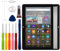 Duotipa Neue LCD Touch Screen Digitizer Assembly für Amazon Kindle Fire HD8 /HD8 Plus 10th Gen 2020 LCD Diaplay für K72LL3 K72LL4 mit technischen Reparatur Tools Kit.-Schwarz