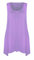 Ladies Summer Tops Womens Tops Vest Tops Women UK Womens Tunic Tops Ladies Tops Sleeveless Blouse Plus Size Swing Flared Tops Ladies Long Tops Size 8-30 Lilac 24-26