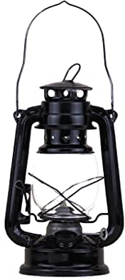 Lámpara retro de queroseno, linterna de queroseno vintage, linterna de huracán colgante, iluminación de alerta al aire libre para acampar de aceite para acampar, linternas de aceite para iluminació