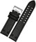 XGGXBYS Echtes Lederarmband für Hamilton H760250 H77616533 Armband Markenuhrenarmbänder 20 mm 22 mm mit Knopfverschluss