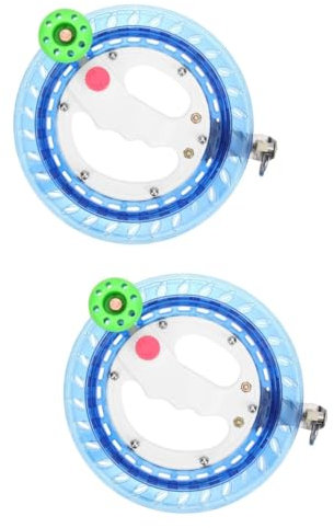 KONTONTY 2 Stück Riemenscheibe Drachenwickler Drachensport Werkzeugwickler Für Drachen Angelschnur Drachenzubehör Drachenrolle Drachenleinen Rollenwickler Flugwerkzeuge Mit