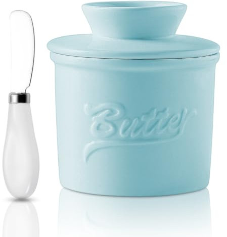 Bordeag Pot A Beurre Français, Beurrier En Porcelaine, Beurrier Ceramique Beurrier Français Beurrier Eau Avec Couvercle Beurrier En Céramique Boite Beurre Boite A Beurre Pour Cuisine Frigo Comptoir