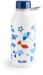 IBILI - Botella Termo para líquidos Minimal 350 ml, Acero Inoxidable 18/10, Doble pared