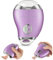 LOPHE Electric Nail Clipper, 3 Speeds LCD Digital Display and LED Light, USB Rechargeable Double-Headed Trimmer and Polishe, Fingernail Trimmer for Baby, Kids, Seniors, Caregivers (Purple)