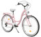 MILORD Damenfahrrad Citybike Komfort Retro Bike Hollandrad Vintage Fahrrad, 26, 28 Zoll, 7-Gang (Rosa, 26 Zoll)