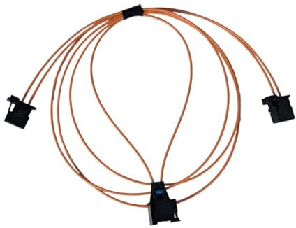 Daniko LWL Y-Adapter 90cm MOST Lichtwellenleiter Kabelsatz