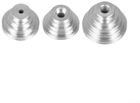 Pagoda Riemenscheiben-Set mit Keilriemen für Tischbohrmaschine, inkl. optionalem Getrieberad und K660-Riemen (21 mm)