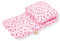 Pinolino - 27350-7 - Accessoire Poupée - Textile pour Landau - 2 Pièces - Design Coeur Rose